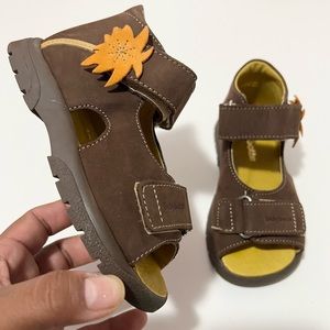 BabyBotte | Suede Strap Velcro Sandals